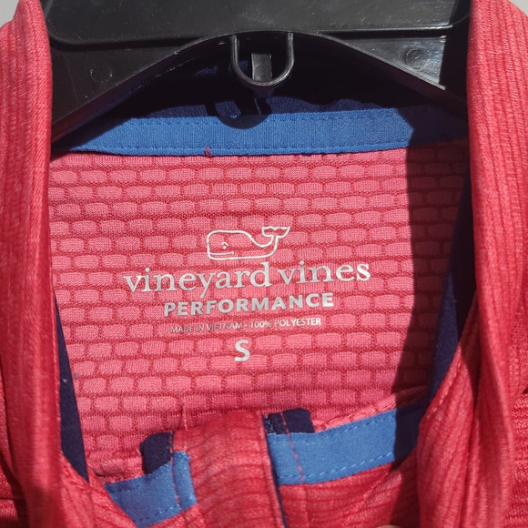 Vineyard Vines Mens Sankaty Quarter-Zip Small - Picture 4 of 5